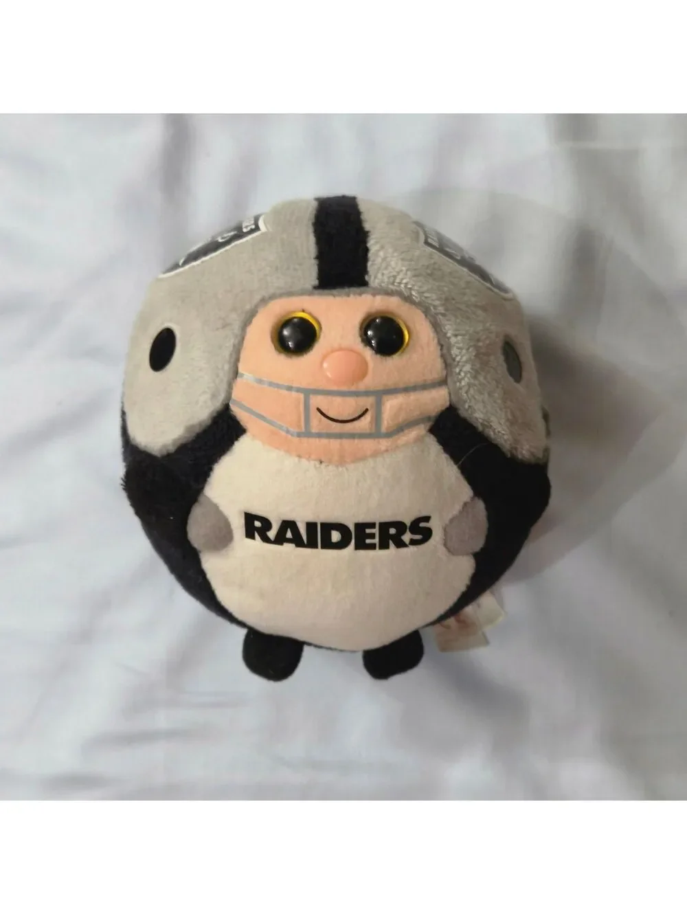 Ty NFL Raiders Beanie Ballz Plush Toy